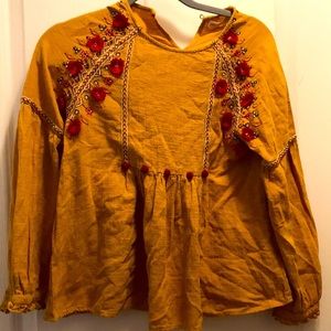 Zara kids girls top shirt 13 14